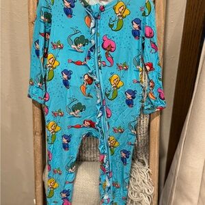 Little Bum Bums Mermaid Footie 18-24m